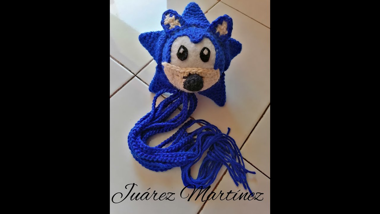 🥰😍sujeta colores de🥰😍 sonic tejido a crochet 🥰😍 púlpito