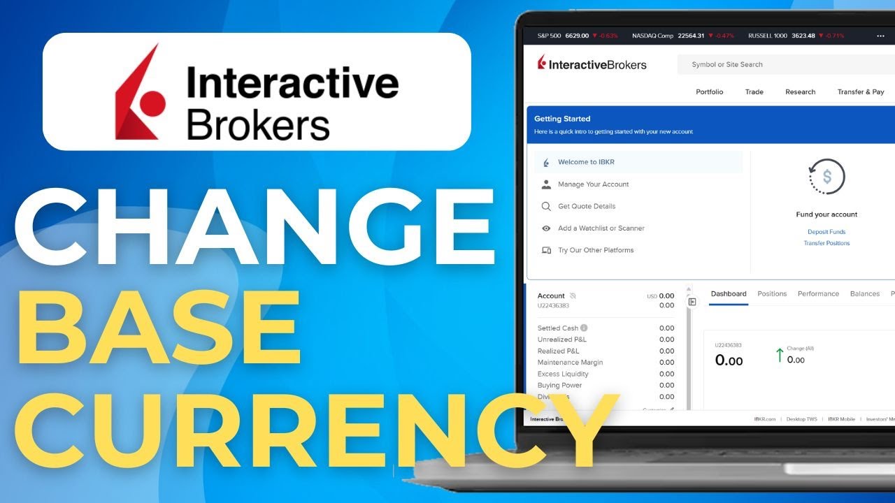 How to Change Base Currency on Interactive Brokers - YouTube