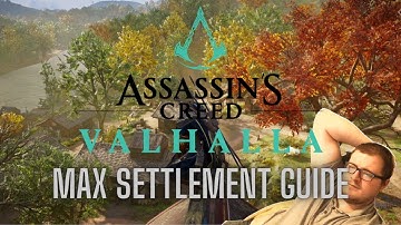 Assassins Creed Valhalla | How To Get MAX LEVEL SETTLEMENT | Level 6 (AC Valhalla)