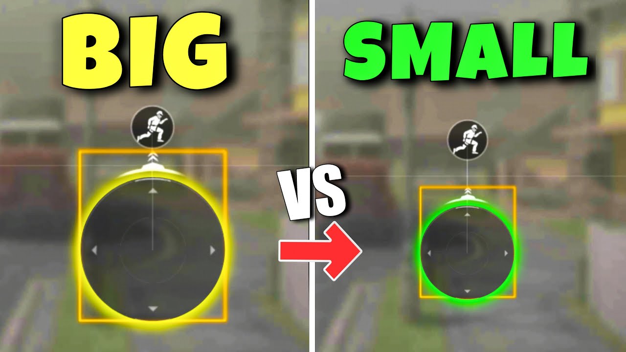Codm Size BIG vs SMALL Joystick Size - Which is Better? (CODM) - YouTube