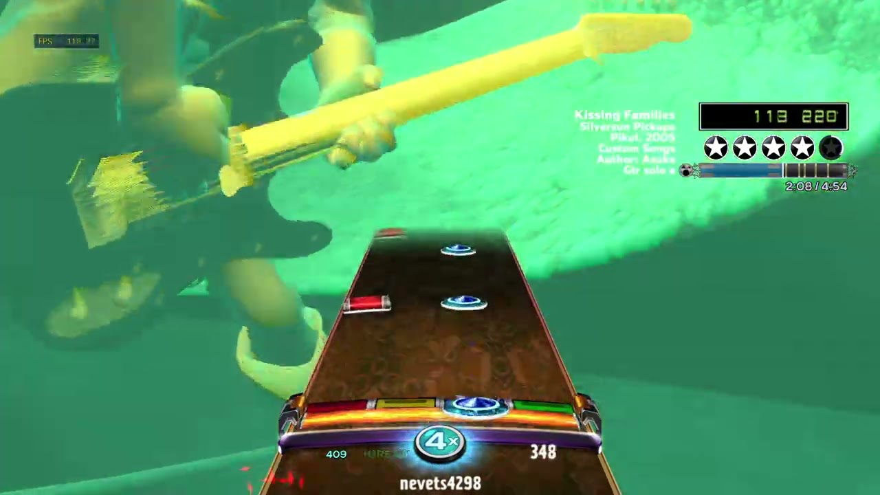 [s] Kissing Families (2005) by Silversun Pickups - Pro Drum Gold Rock Band 3 Deluxe RPCS3