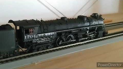 HO Scale Brass Two Overland Models Rio Grande M-64 4-8-4s with Tsunami2 Sound Decoders