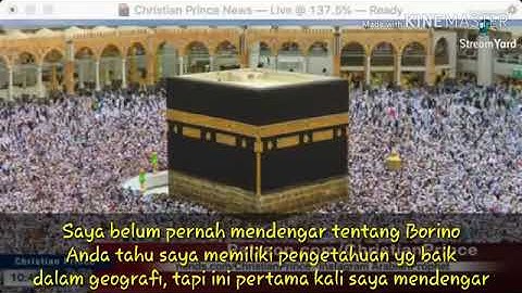 Ternyata Christian Prince Tidak Tahu Tentang Haji dan Kabah (Teks Indonesia)