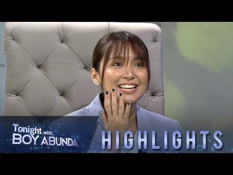 TWBA: Kathryn Bernardo reveals her first kiss with Daniel Padilla on TWBA 5 in 45