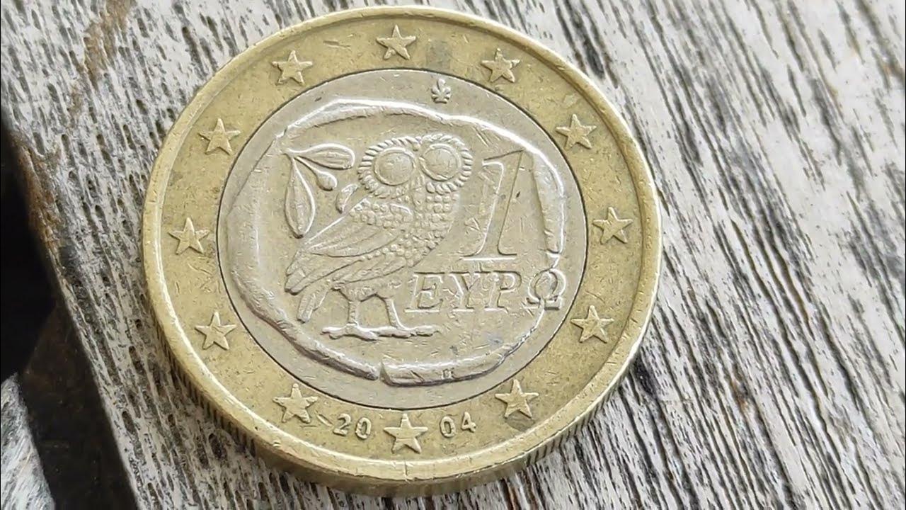Piece De 1 Euro Rare Hibou 2002 SPLENDIDE pièce rare de 1 EURO Grèce 2004 trouvée en achetant du pain ! -  YouTube