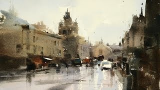 Watercolor Landscape Paintings - Artist Chien Chung Wei -Taiwan - Slide Show Part 3