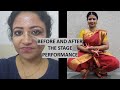 Before and after the dance performance  malayalam