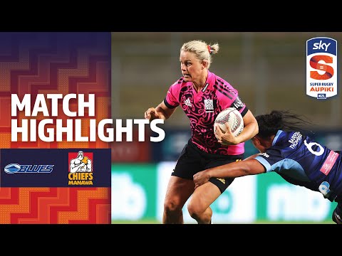 Sky Super Rugby Aupiki R3 Highlights: Blues v Chiefs Manawa (2022)