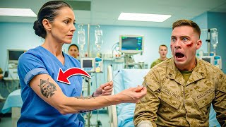 "Get Someone Else" Marine Commander Demanded — Then The Nurse Showed the Unit Tattoo He Served Under