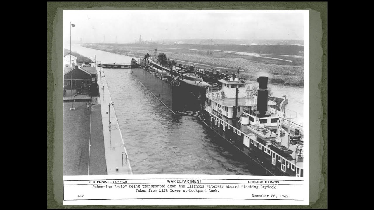 Submarines on Lake Michigan, Joliet Illinois