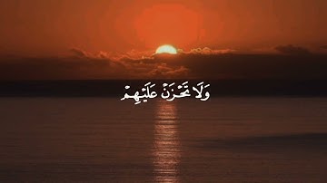 وَاصْبِرْ وَمَا صَبْرُكَ إِلَّا بِاللَّهِ ۚ🌷 #بندر_بليلة #سورة_النحل