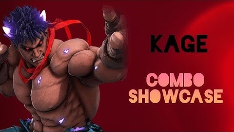 Kage Definitive Update Combo Showcase
