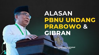 Full Pidato Gus Yahya di Hadapan Prabowo-Gibran | Halalbihalal PBNU