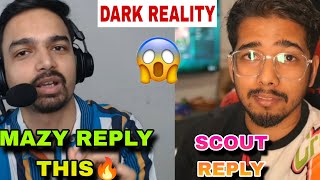 Mazy Reply 🔥 Dark Reality of Esports 😱 Owais Reply Neyoo Vs Hector Scout Angry 😡