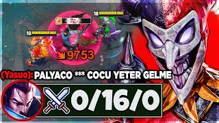 You Can Delete The Game After This Match I Messed With Yasuos Head