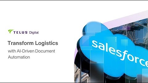 Transform Logistics with AI Driven Document Automation