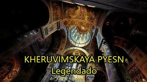 Kheruvimskaya pyesn - Hino dos Querubins - Op.  41 N. 6 - Pyotr Ilyich Tchaikovsky  -LEGENDADO PT/BR