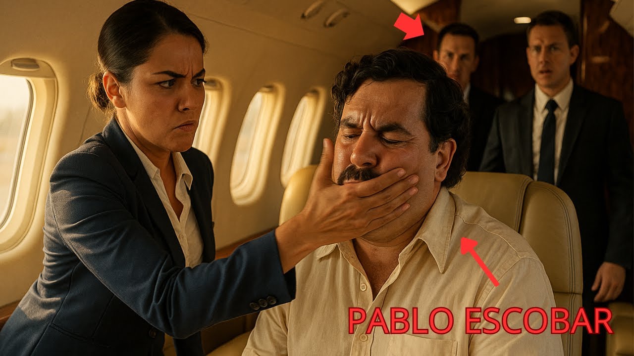 Azafata Abofeteó a Pablo Escobar en Su Propio Jet – 10 Minutos Después, Él Despide a Todo Su Equipo