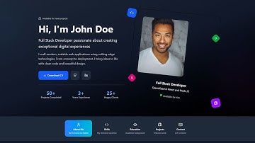 Build a STUNNING React Portfolio Website From Scratch