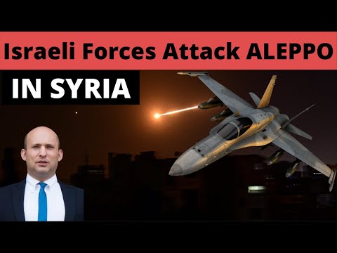 Syria : Syrian Air Defenses Intercept Israeli Attack Over Aleppo #Shorts