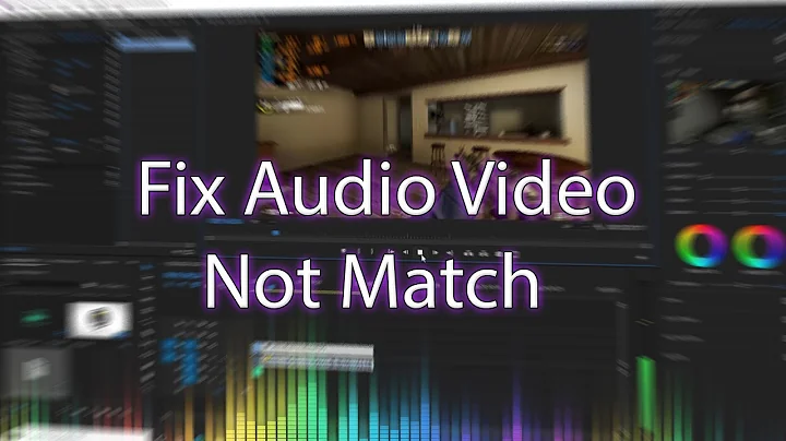 How to Fix Premiere Pro Audio not matching with video | Solved out of sync import 3 (Easy Method)