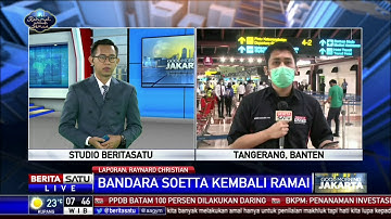 Maskapai kembali Beroperasi, Bandara Soekarno-Hatta Ramai Lagi