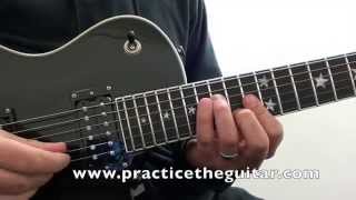 Guitar Lessons-How To Play-Shut Up And Dance With Me-Walk The Moon-Full Solo-Natural Tuning