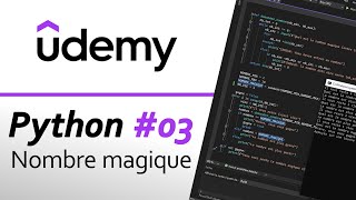 Développeur python sur Udemy avec Jonathan Roux. 🧙‍♂️ Le nombre magique ! 🧙‍♂️