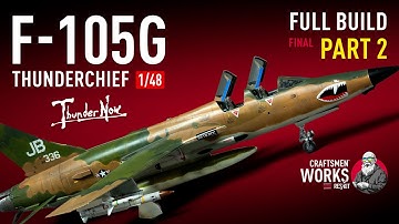 The Most Dangerous SAM Hunter Ever Built: F-105G Hobby Boss 1/48
