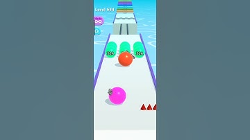 How to play Ball Run 2048 level 534 #ballrun #5minutestech #level534