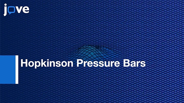 Blast Quantification Using Hopkinson Pressure Bars...