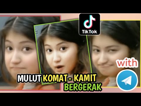 Cara Edit Foto Wajah Menjadi Bergerak dan Bisa Berbicara di TikTok || Telegram Tutorial