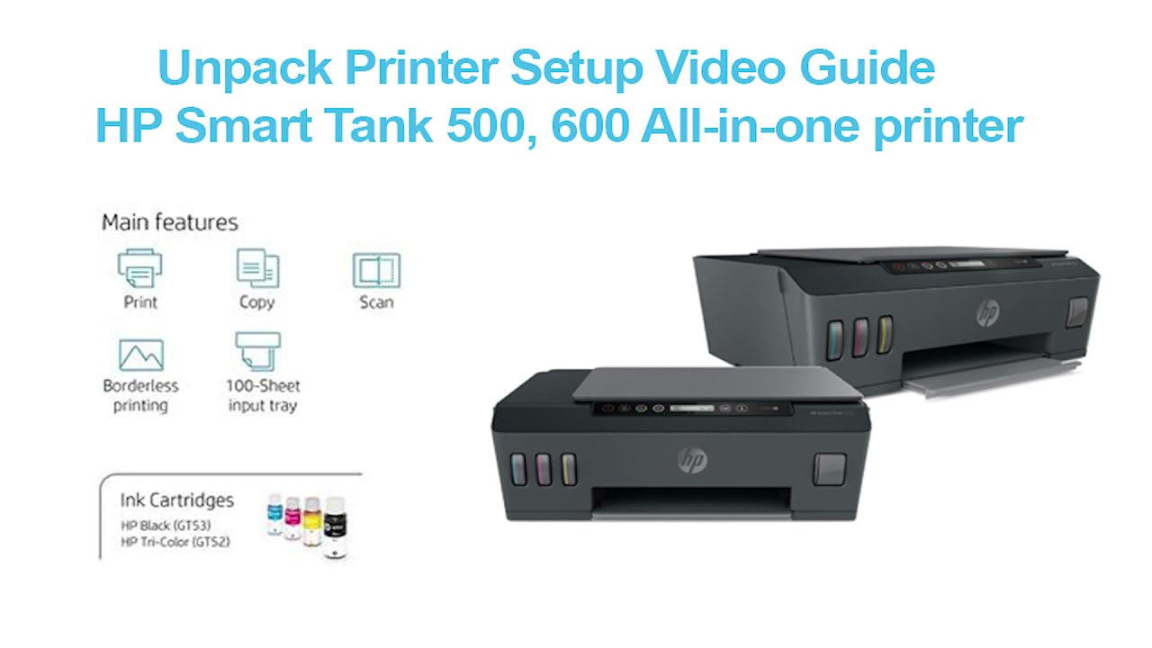 HP Smart Tank 500 All-in-One