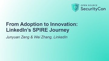 From Adoption to Innovation: LinkedIn’s SPIRE Journey - Junyuan Zeng & Wei Zhang, LinkedIn