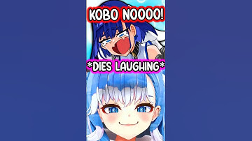 Kronii Dies of Laughter after Kobo said something YABAI #hololive #vtuberclips #vtuber