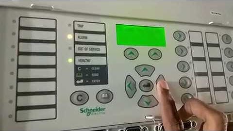 line differential testing  by  using Test mode for P543 | loop test method