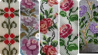 Stunning and gorgeous cross Stitch patterns and diagram ideas/ handmade border line design