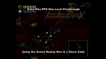 Army Men: RTS One Level Playthrough using the Ps2 ARM & a Cheat Code :D #Playstation #Sony #Ps2 #Sub