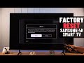 Samsung Smart TV: How to Factory Reset! [Back to Original Settings]