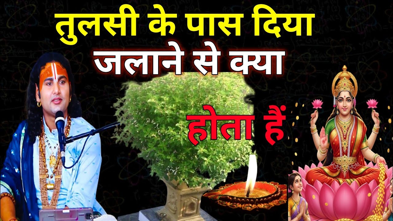 तुलसी के पास रोजाना दिया जलाने से क्या होता हैं। जरूर सुने 