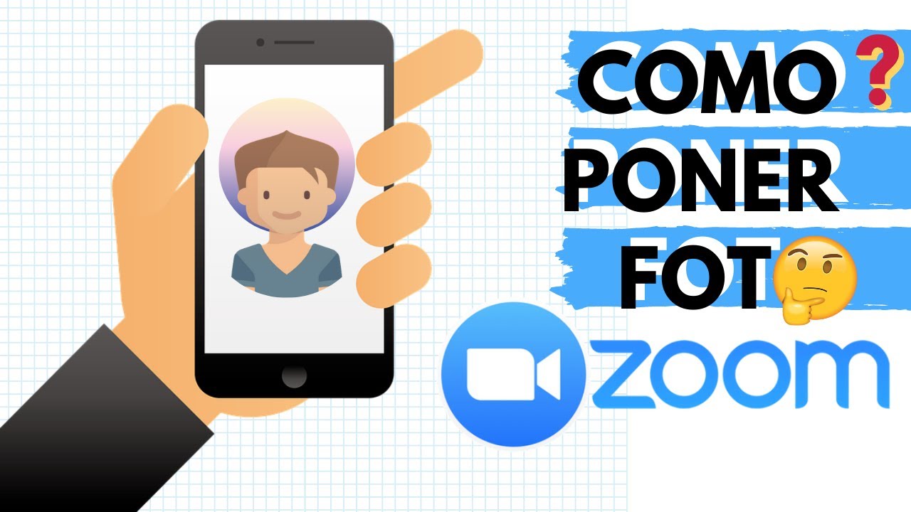 📷 HOW TO SET PROFILE PICTURE IN ZOOM MOBILE 📱 ANDROID IPHONE