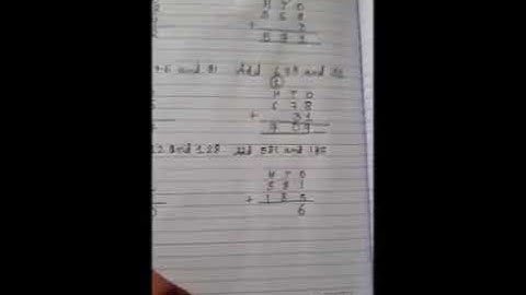 MLZS JHANSI CLASS 3 Mathematics Chapter 2 Addition Lecture 2