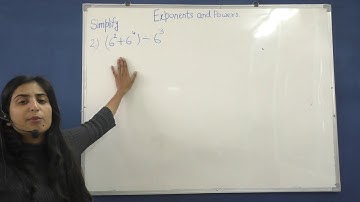 solving  simplifying ques. "exponents and powers" class 8 math ncert