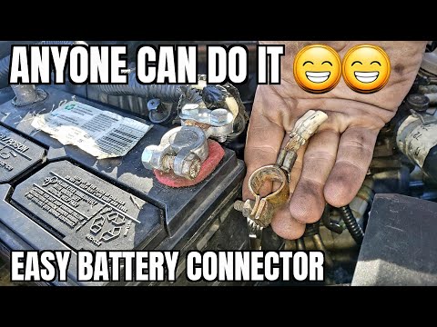 How to Replace Battery Terminal Connector Car Batt Cable and Terminal Ends Right Way Never Come Off