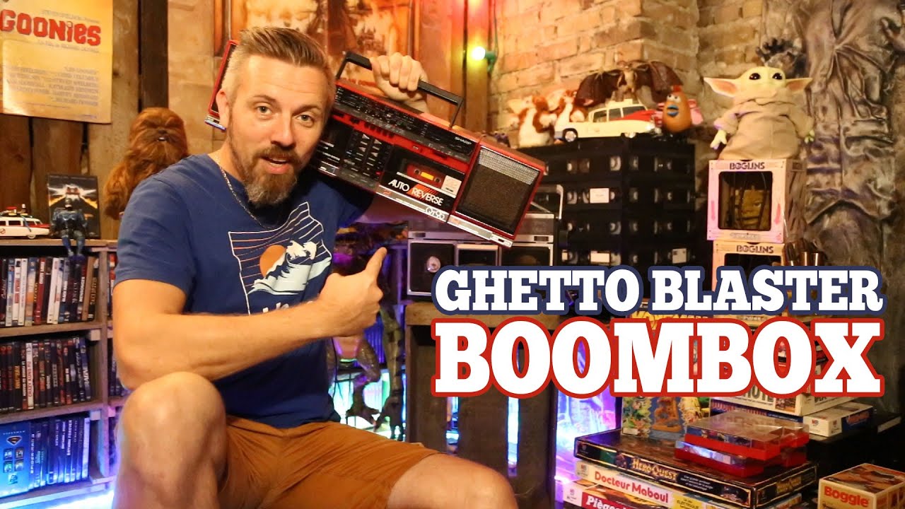 LE GETTHO-BLASTER, SYMBOLE DES 80'S - LES DOYENS Radios vintage remises au son du jour en Bluetooth