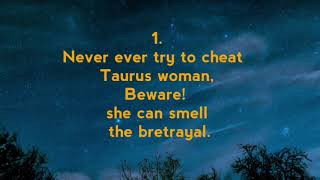 Interesting Facts about taurus women