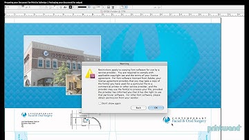 Packaging for output in InDesign - Print Document Tutorial 1/4