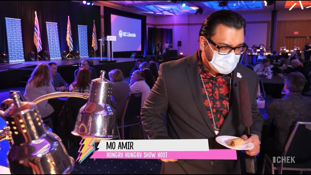 Mo Amir crashes the BC Liberal Leadership Convention - YouTube