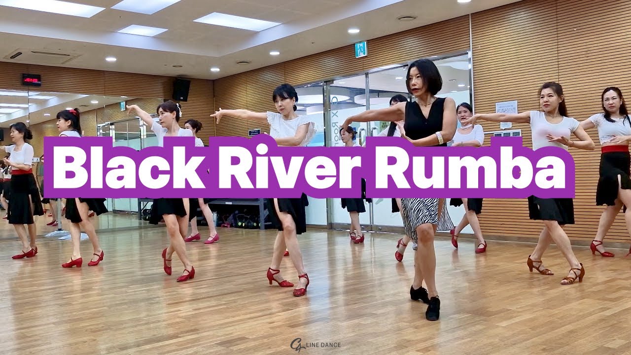 Black River Rumba Line Dance l 블랙 리버 룸바 라인댄스 l Improver l C4라인댄스 | 일산 라인댄스 | 임세희 라인댄스