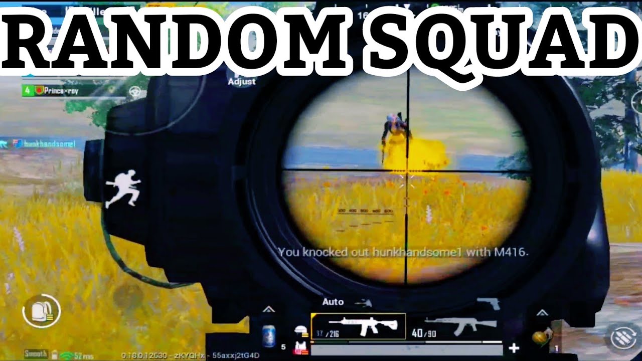 RANDOM SQUAD GAMEPLAY 💥💥 / SPIDER GAMING OP 💥💥 - YouTube